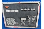 Rebuilt Weatherford 1600 MP-16
