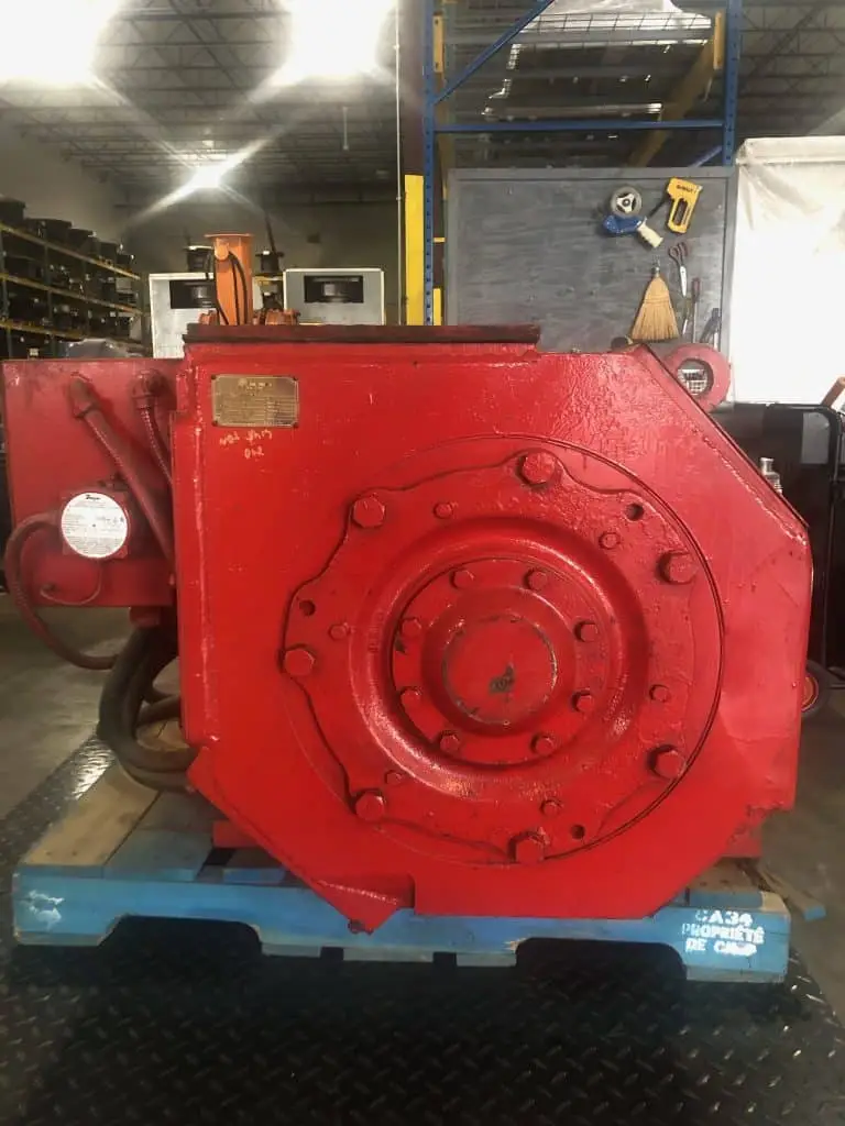DC 752 / 1000 HP Traction Motor, 980 RPM, 750 Volts, 1085 AMPS - Oil ...